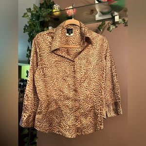 Roberto Cavalli leopard shirt